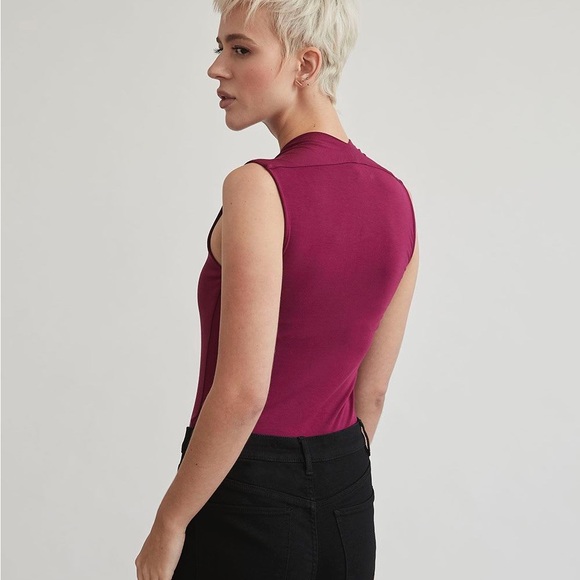 RW&Co purple/burgundy sleeveless Blouse - Picture 2 of 8